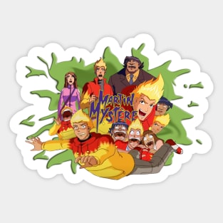 martin mystery Sticker